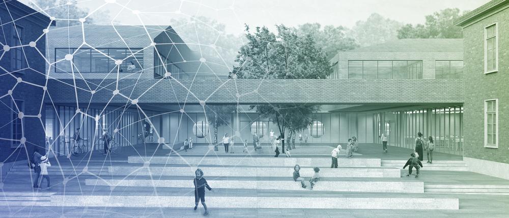 Der neue Gesamtschul-Campus im neuen Stadtteil Krampnitz soll 2027 stehen.