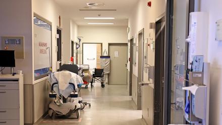 Die Notaufnahme des Alexianer St. Josefs-Krankenhaus in Potsdam. 