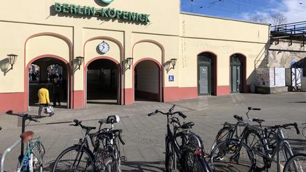 Der Bahnhof in Köpenick