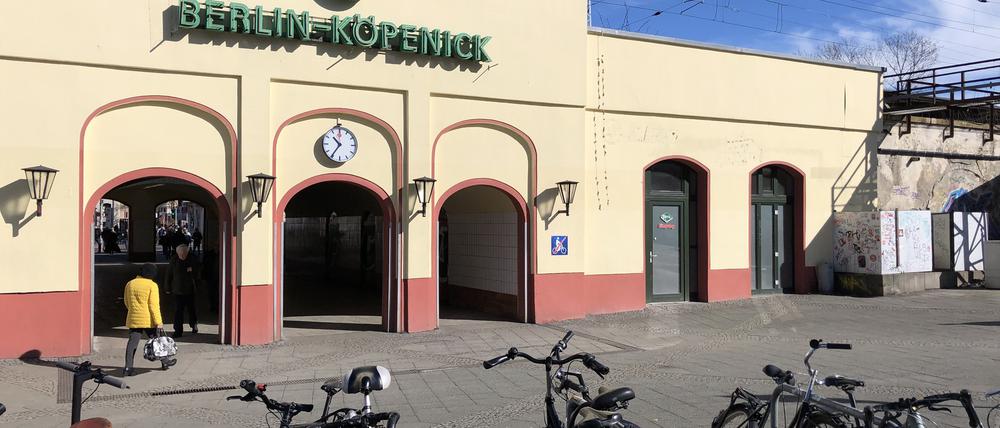 Der Bahnhof in Köpenick