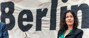 06.02.2023,Berlin,Deutschland,Klima-Podium zur Wiederholungswahl des Abgeordnetenhaus am 12.02.2023. Eine Veranstaltung durchgeführt von Fridays for Future.Technische Universität Straße des 17.Juni.Foto: Bettina Jarasch - Grüne - Bündnis 90 *** 06 02 2023,Berlin,Germany,Climate Panel on the repeat election of the House of Representatives on 12 02 2023 An event organized by Fridays for Future Technical University Straße des 17 Juni Photo Bettina Jarasch Grüne Bündnis 90