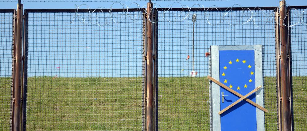 europäische union;grenzpolitik;asylpolitik;abschottung;Bildverwendung nur mit Urhebervermerk: Ulf Neugebauer/Shotshop/picture alliance. Keine Exlusivverkäufe möglich.