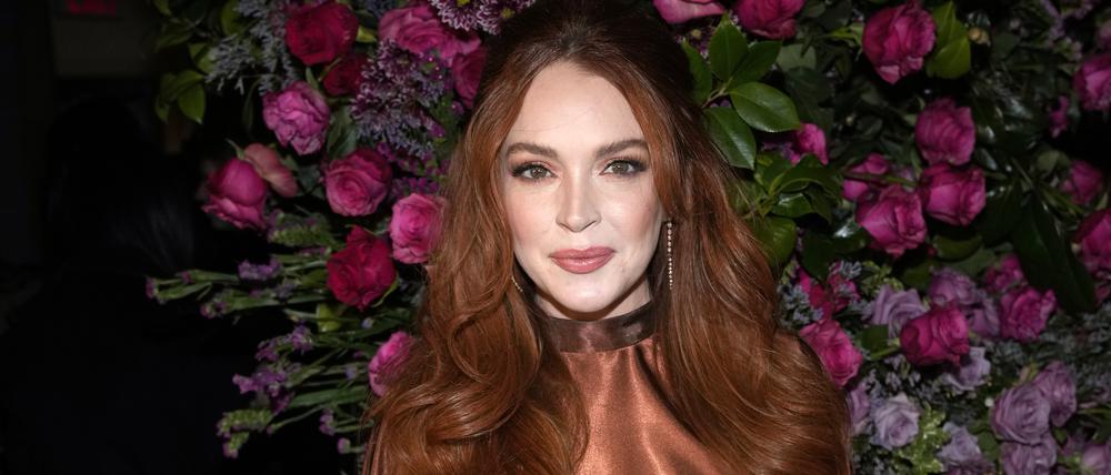 Die US-Schauspielerin Lindsay Lohan.