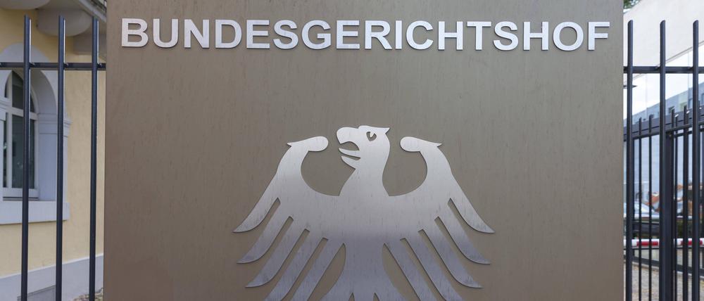 Der Bundesgerichtshof in Karlsruhe, Symbolbild