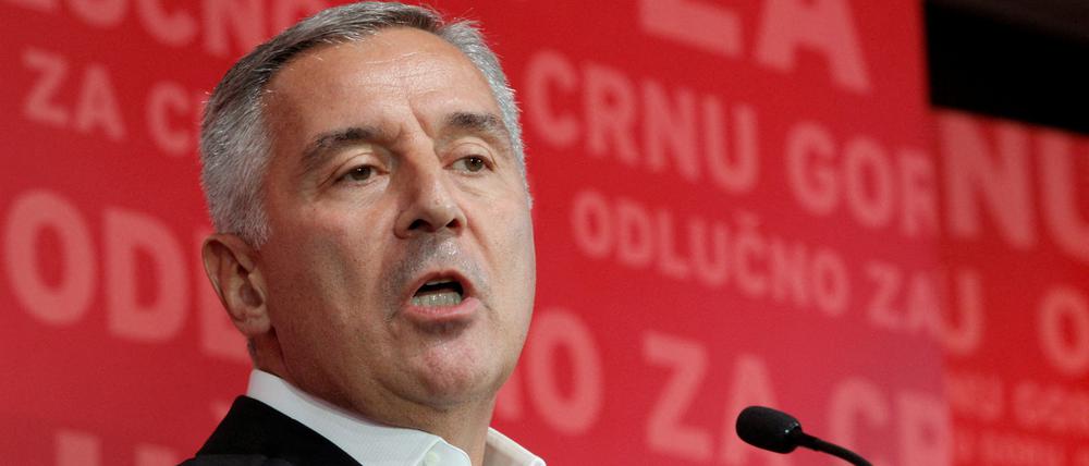 Abgewählt: Milo Djukanovic nach der Parlamentswahl, die für seine Partei schlecht ausging.