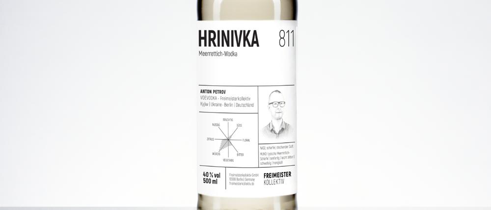 Klare Sache: Wodka, Meerrettich, Honig.