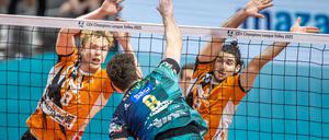 Die Volleys vergaben diie Chance aufs Halbfinale schon beim 1:3 im Hinspiel.