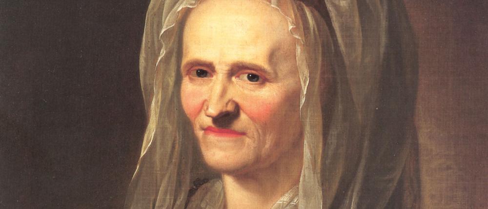 Portrait von Anna Louisa Karsch  aus dem Jahr 1791, gemalt von 
Karl Christian Kehrer.