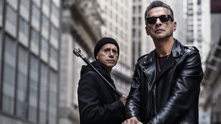 Die Depesche-Mode-Gründungsmitglieder Martin Gore (links) und Dave Gahan denken nicht ans Aufhören.