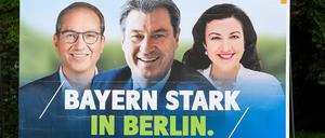 Irgendwann nicht mehr? Die CSU sieht sich durch die Ampel-Wahlrechtsreform bedrängt.