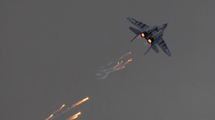 Ein polnischer Kampfjet.