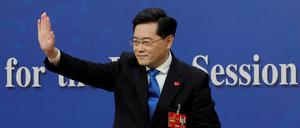 Chinas Außenminister Qin Gang.