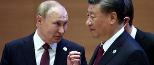 Russlands Präsident Wladimir Putin empfängt Chinas Staatschef Xi Jinping in der kommenden Woche.