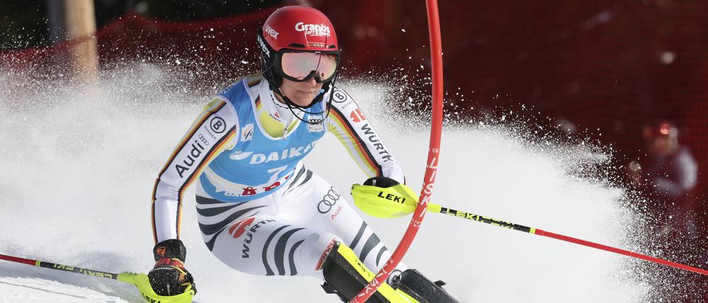 Slalomfahrerin Lena Dürr.