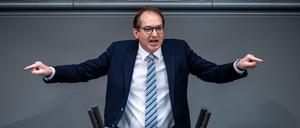 Fulminanter Auftritt: Alexander Dobrindt, CSU-Landesgruppenchef.