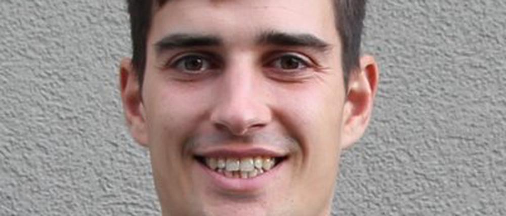 Jonas Höhne, der neue Co-Vorsitzende der Potsdamer Grünen.