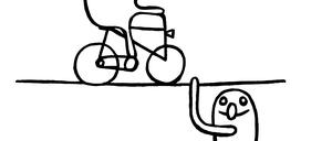 Der Radverkehr wird bislang durch im Boden eingelassene Sensoren gemessen – früher geschah das noch per Hand.