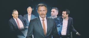 Uneinig bis in die Führung der Partei