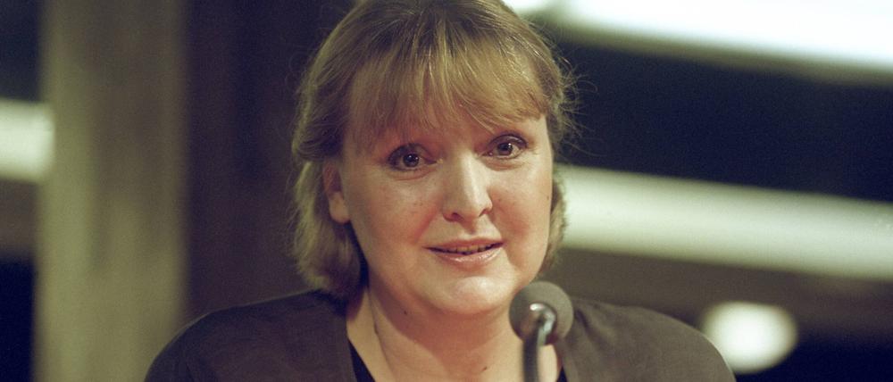 Dubravka Ugrešić (1949-2023) im Jahr 2000.