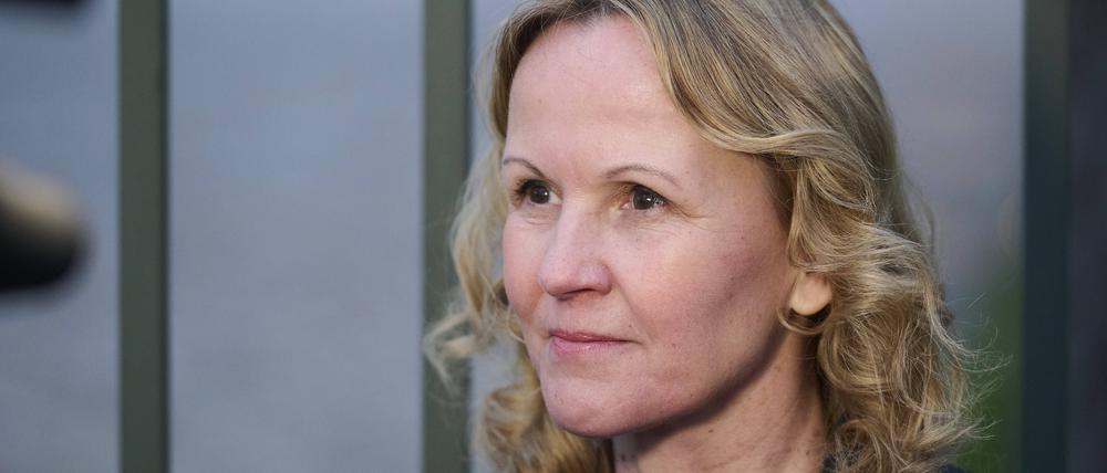 Bundesumweltministerin Steffi Lemke bei der Klausurtagung des Bundeskabinetts in Meseberg am 05.03.2023.