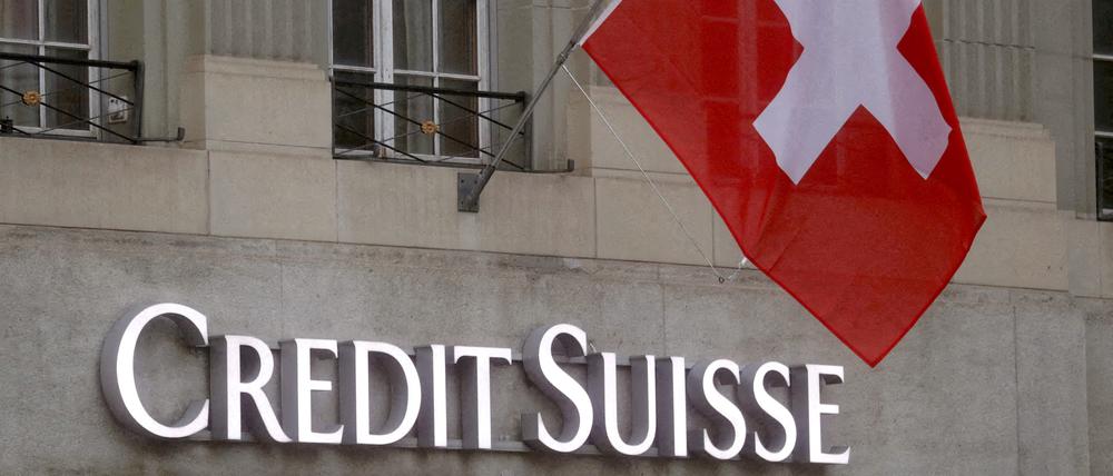 Die Schweizer Bank Credit Suisse.