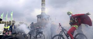 In den vergangenen Jahren rief „MyGruni“ jährlich zur Fahrraddemo nach Grunewald auf. 