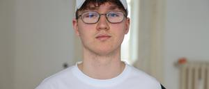 Justin B., lernt Maler und Lackierer bei der Knospe Malereibetrieb GmbH.