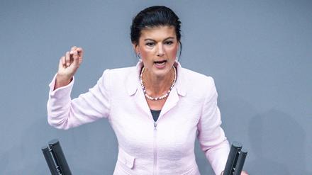 Sahra Wagenknecht (Die Linke) spielt schon länger mit Plänen einer Parteineugründung.