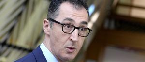 Bundesagrarminister Özdemir vor einem EU-Ministertreffen.