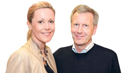 Christian und Bettina Wulff (Archivbild).