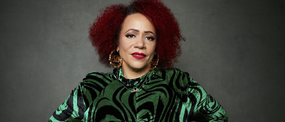 Executive producer Nikole Hannah-Jones poses for a portrait to promote the series "The 1619 Project" at the Latinx House during the Sundance Film Festival on Friday, Jan. 20, 2023, in Park City, Utah. (Photo by Taylor Jewell/Invision/AP)