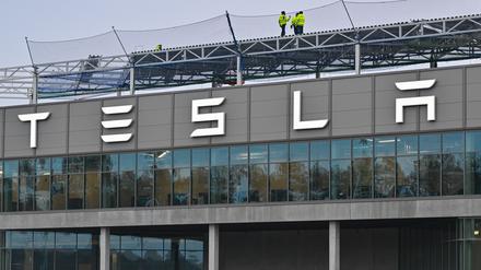 Die Tesla-Fabrik in Brandenburg wurde vor einem Jahr eröffnet.