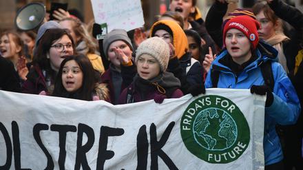 Auch die schwedische Klimaaktivistin beteiligte sich an der Klage.