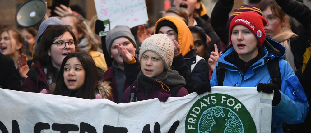 Auch die schwedische Klimaaktivistin beteiligte sich an der Klage.