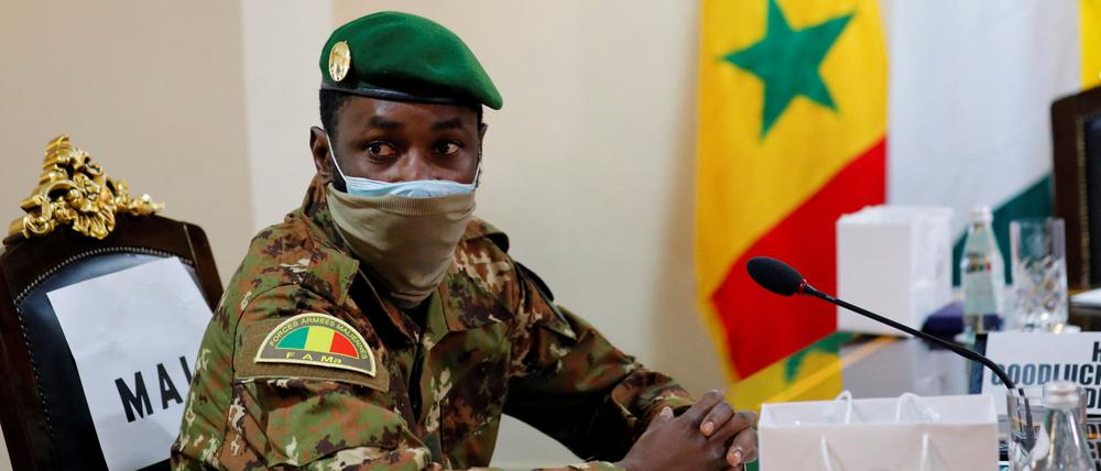 Oberst Assimi Goita, Führer der Junta in Mali.