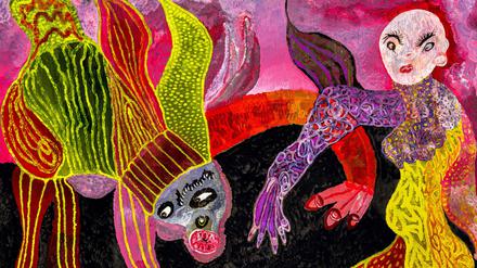 „Dämonen-Menuett“ von Ursula aus dem Jahr 1996.