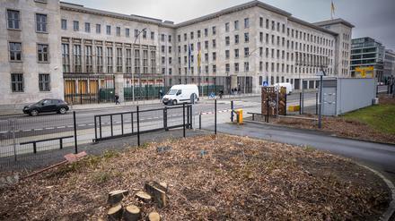 Die Freifläche gegenüber dem Bundesfinanzministerium an der Wilhelmstraße.