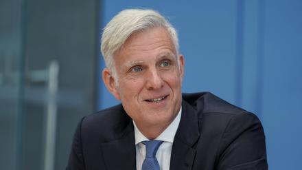 Stephan Schwarz, Wirtschaftssenator in Berlin. 