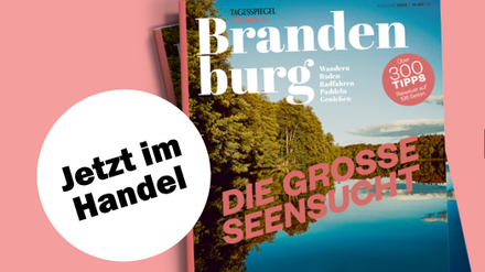 Das neue Brandenburg-Magazin behandelt die große Seensucht.
