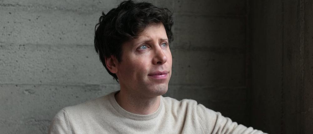 Sam Altman, the chief executive of OpenAI, at the company's headquarters in San Francisco on Monday, March 13, 2023. The company has unveiled new technology called GPT-4 four months after its ChatGPT stunned Silicon Valley. (Jim Wilson/The New York Times)