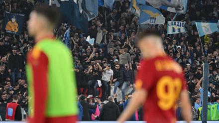 Beim Römer Stadtderby gab es wieder einmal Lazio-Fans, die sich daneben benahmen.
