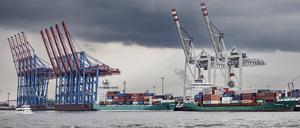 Düstere Aussichten für den Hamburger Hafen.