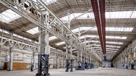 Ehemalige Industriehalle in Köln.
