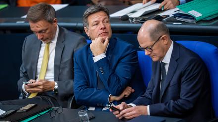 Macht nur jeder sein eigenes Ding in der Ampelkoalition? Zumindest Kanzler Olaf Scholz rechnet mit guten Ergebnissen am Sonntag.