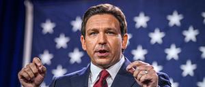 Der Präsidentschaftsanwärter Ron DeSantis.