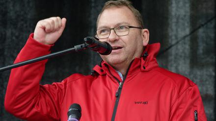 Frank Werneke führt seit vier Jahren die Dienstleistungsgewerkschaft Verdi. Am kommenden Montag wird er vermutlich wiedergewählt. 