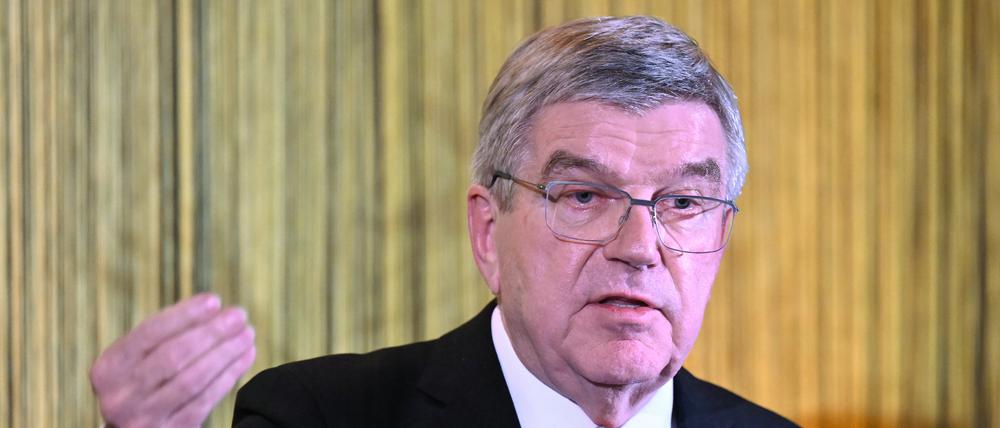 Thomas Bach, Präsident des Internationalen Olympischen Komitees, pocht auf die Autonomie des Sports.