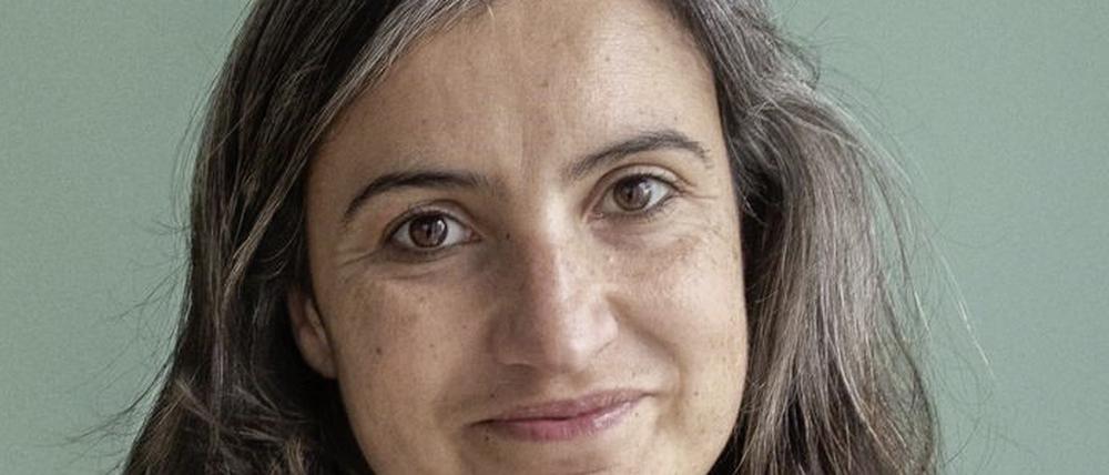 Die französische Schriftstellerin Mariette Navarro