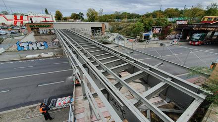 Yorckbrücke 5 vor drei Jahren: hübsch, aber untauglich.