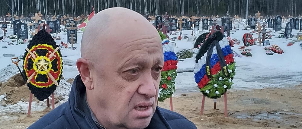 Jewgeni Prigoschin, Chef der Söldener-Gruppe Wagner